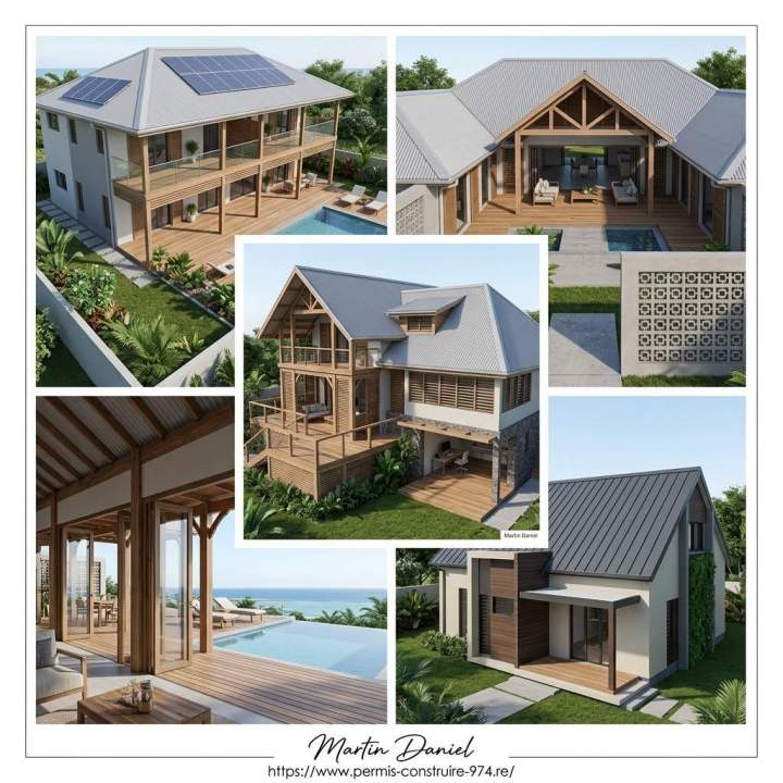 Plan maison La Réunion