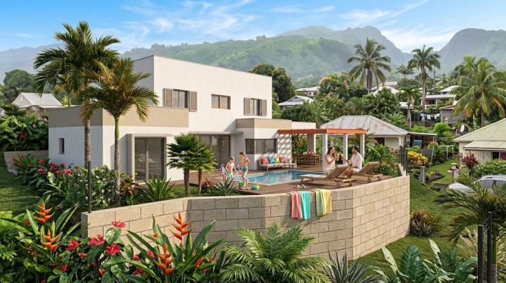 Modélisation 3D La Réunion